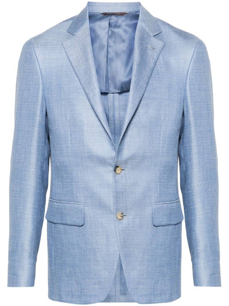 Canali Einreihiges Sakko - Blau von Canali