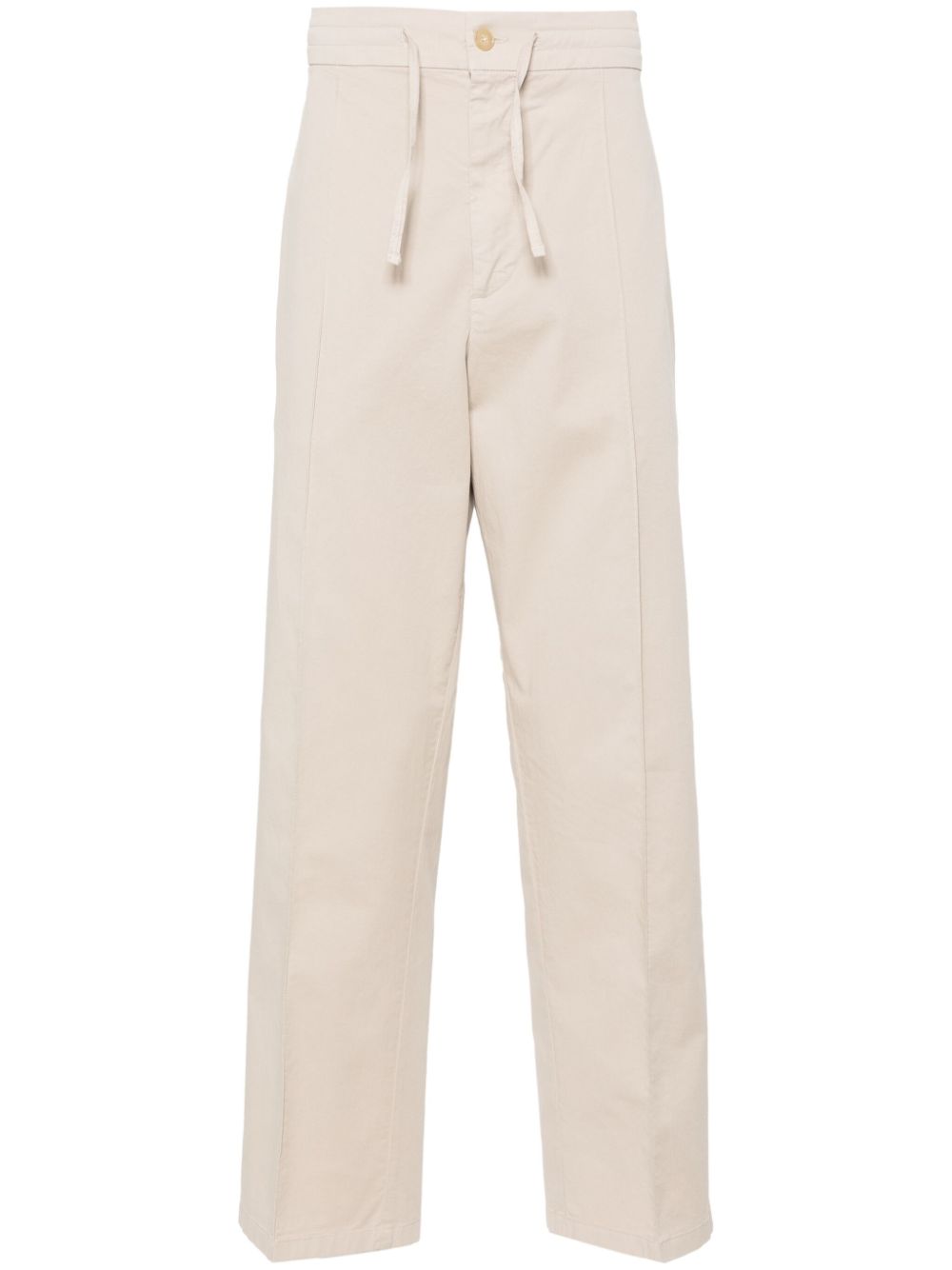 Canali Halbhohe Tapered-Hose - Nude von Canali