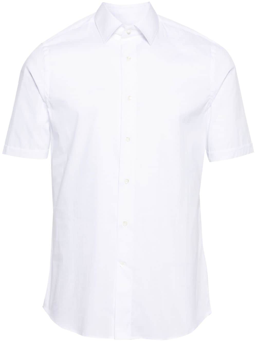Canali Hemd mit klassischem Kragen - Weiß von Canali
