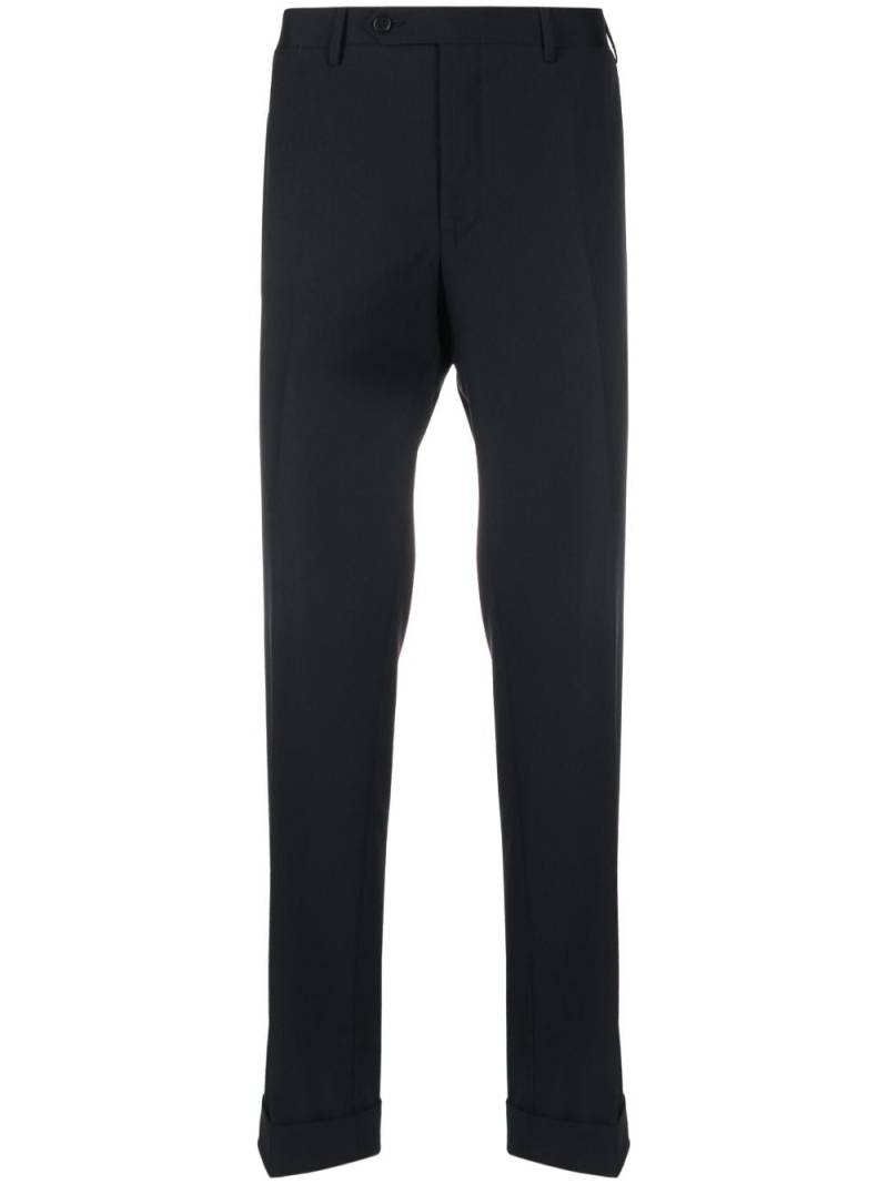 Canali Hose mit geradem Bein - Blau von Canali