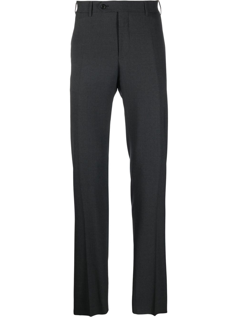 Canali Hose mit geradem Bein - Grau von Canali