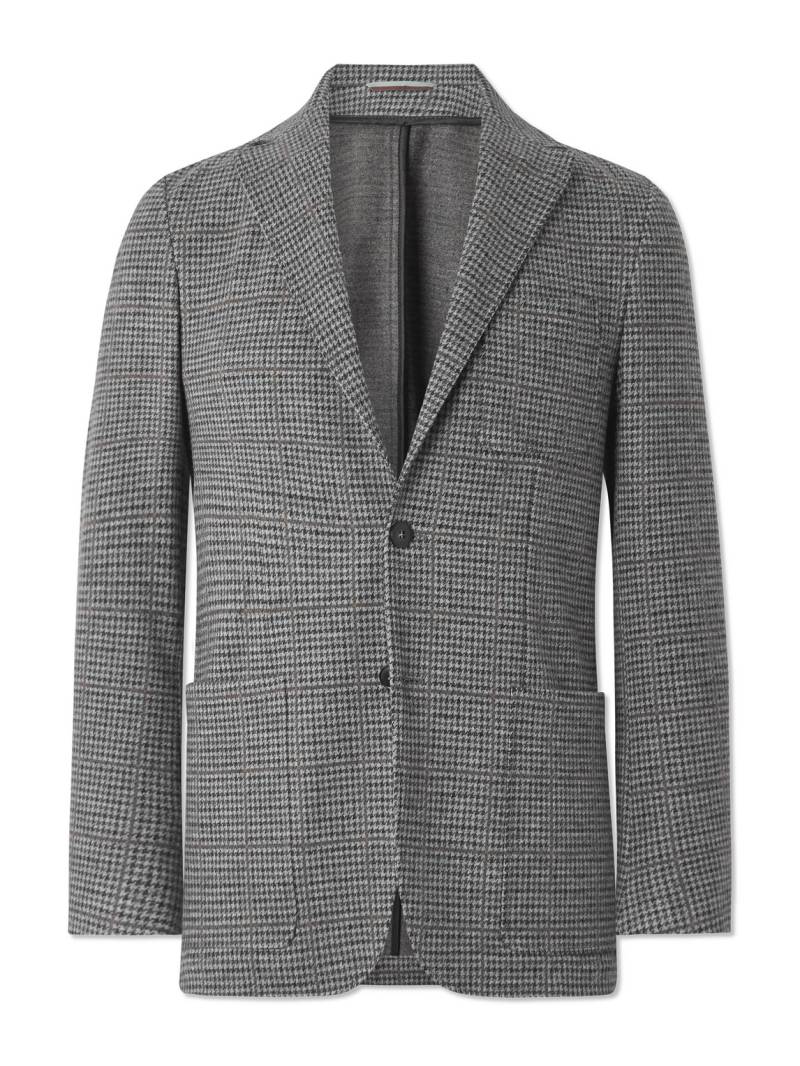 Canali - Impeccabile Puppytooth Wool Blazer - Men - Gray - IT 48 von Canali