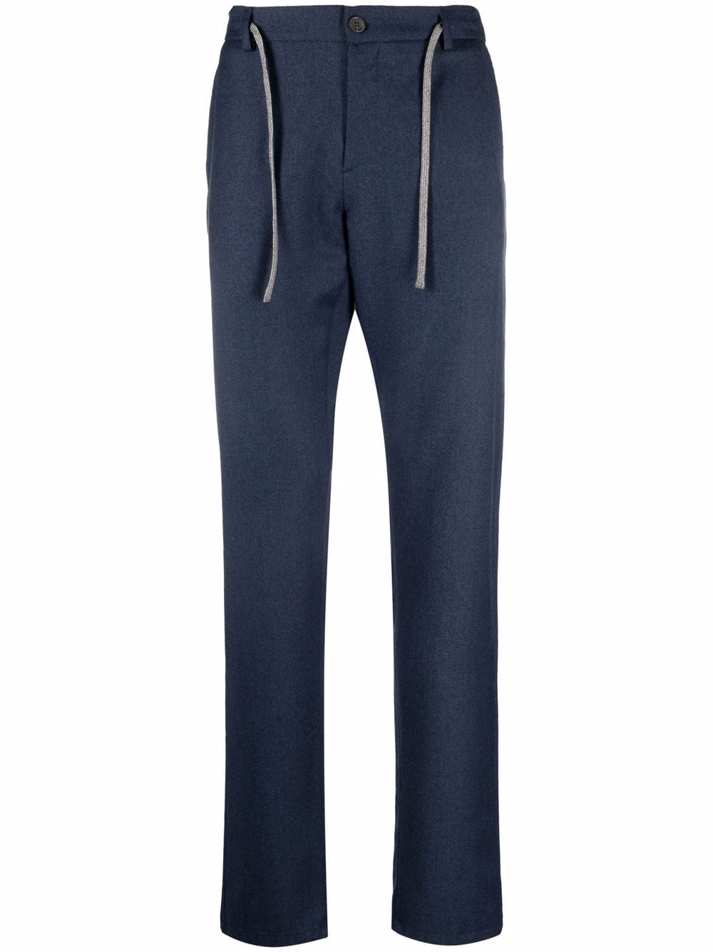 Canali Jogginghose aus Wolle - Blau von Canali