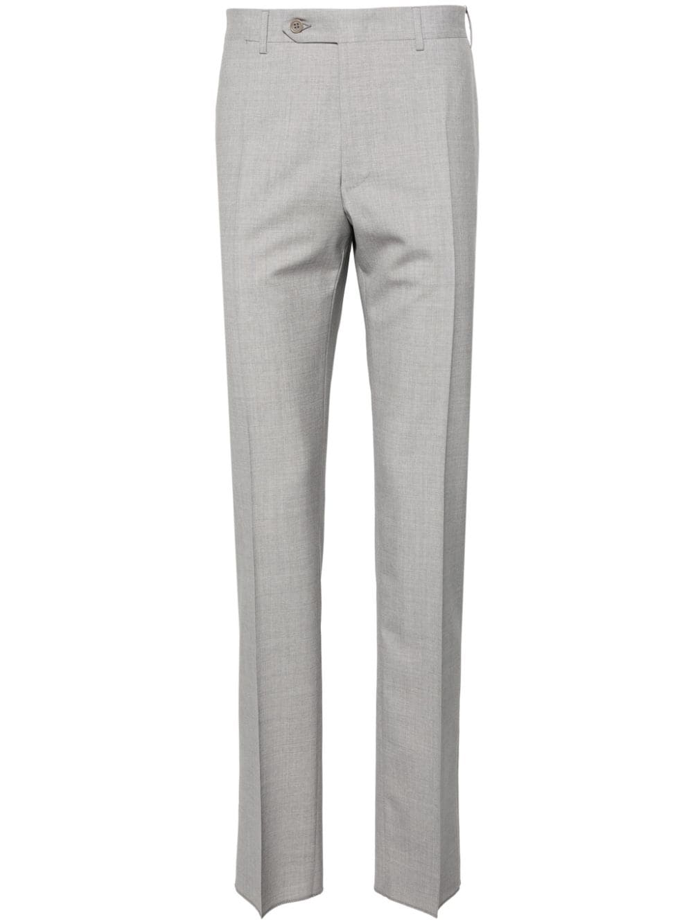 Canali Klassische Tapered-Hose - Grau von Canali