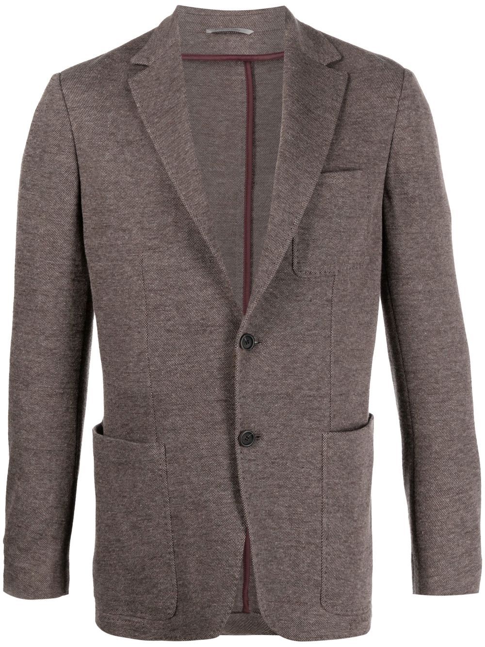 Canali Klassisches Tweed-Sakko - Braun von Canali