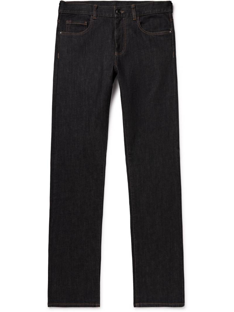Canali - Slim-Fit Jeans - Men - Black - IT 50 von Canali