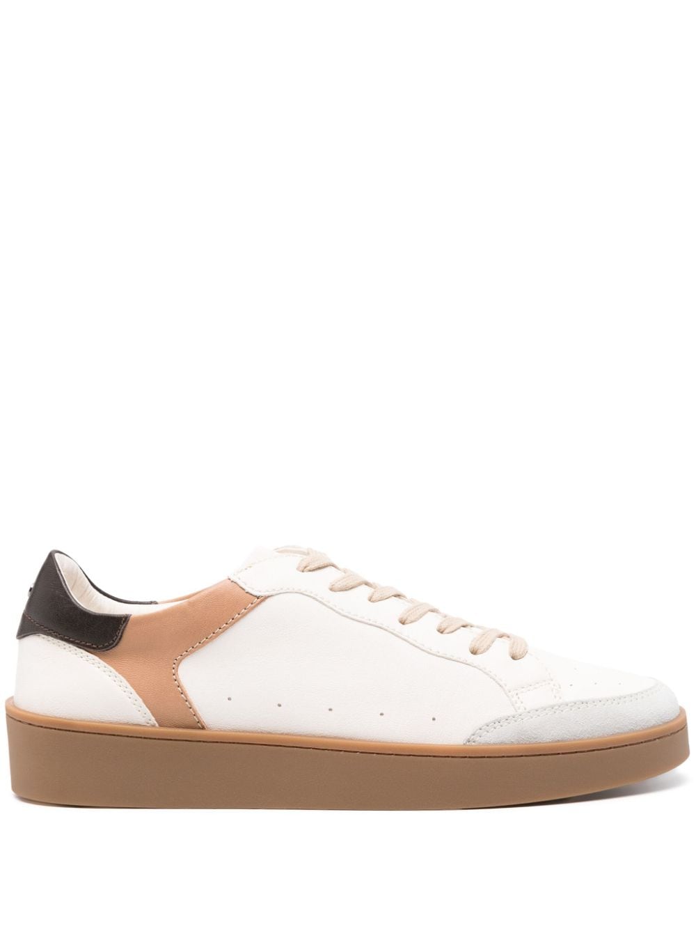 Canali Sneakers mit perforiertem Detail - Nude von Canali