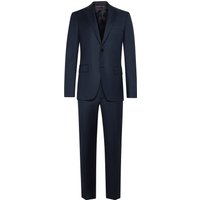 Canali Strukturierter Business-Anzug aus Wolle mit fallendem Rervers in 106 von Canali