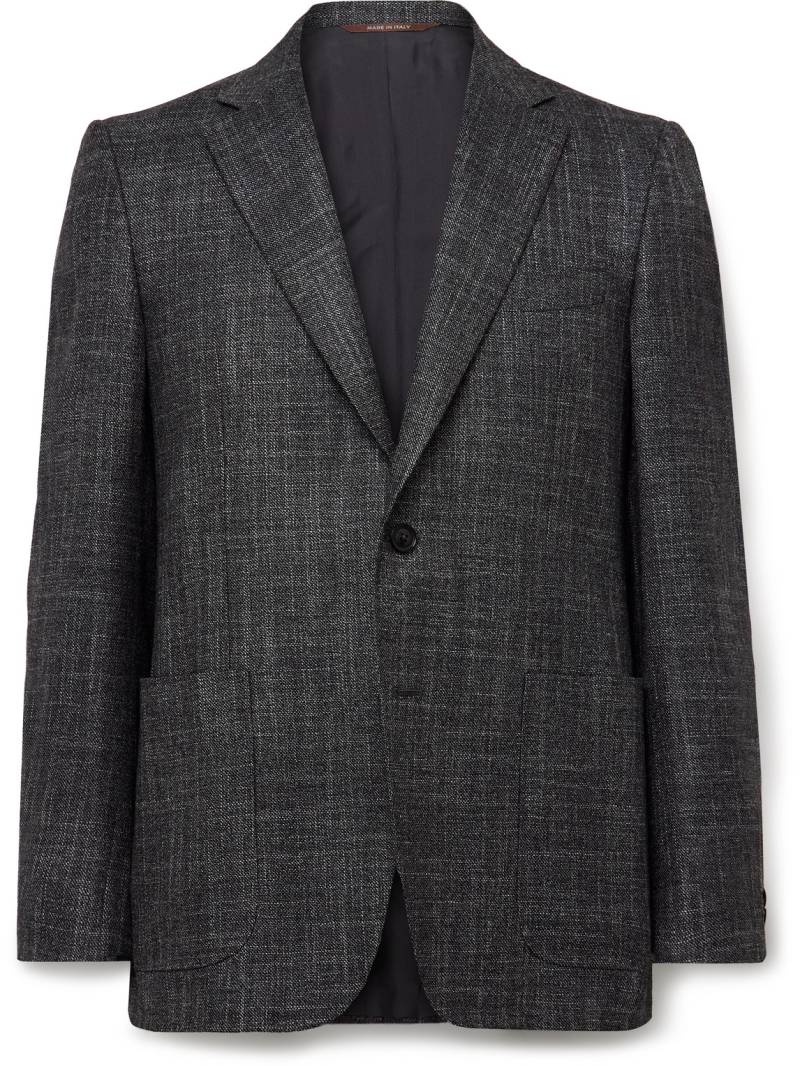 Canali - Wool, Silk and Cashmere-Blend Blazer - Men - Gray - IT 52 von Canali