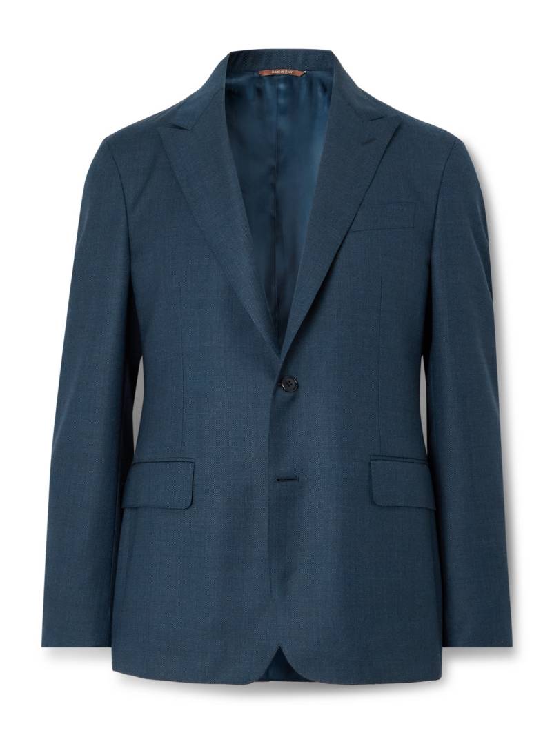 Canali - Wool-Twill Suit Jacket - Men - Blue - IT 50 von Canali