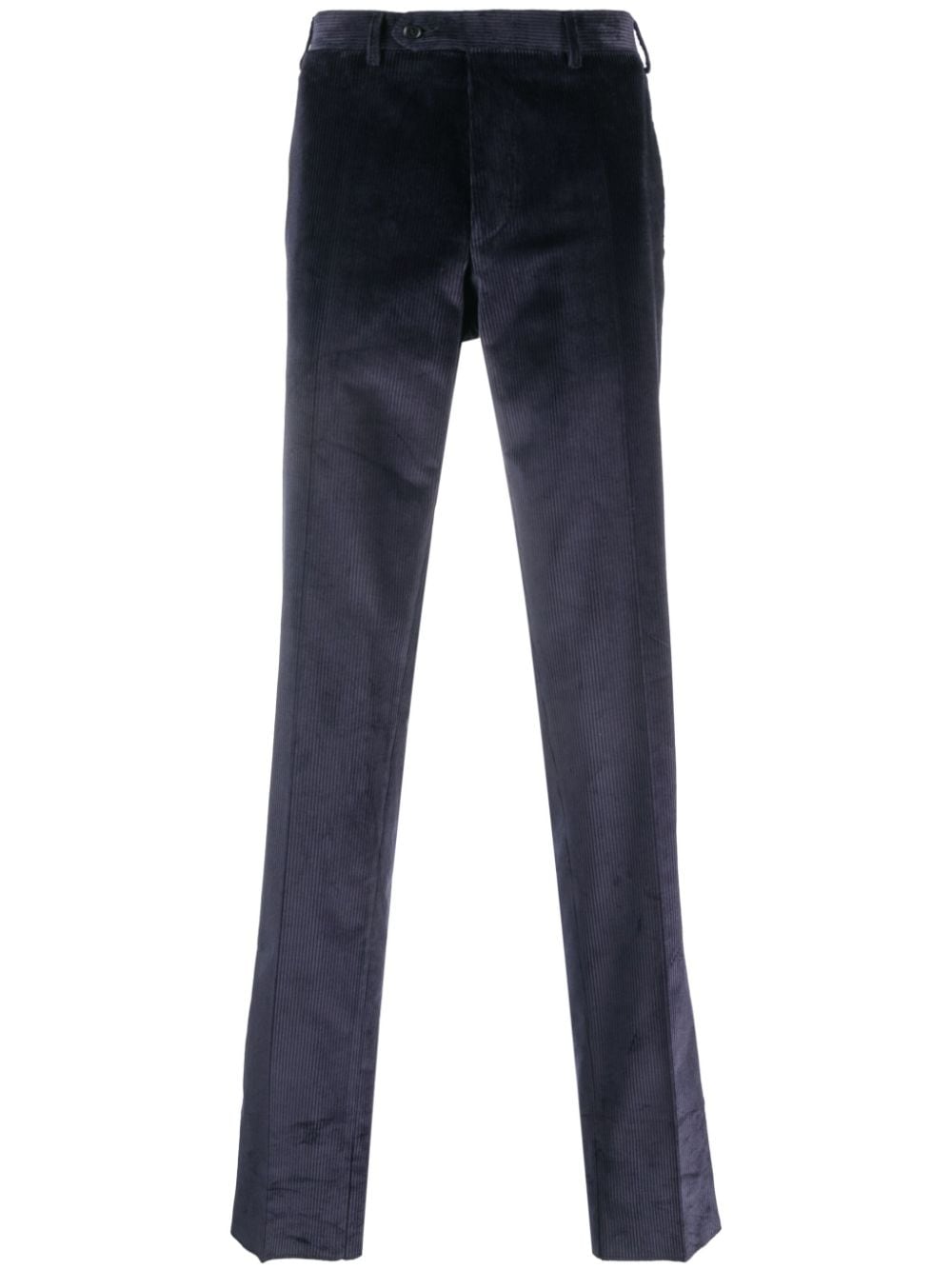 Canali Cordhose mit geradem Bein - Blau von Canali