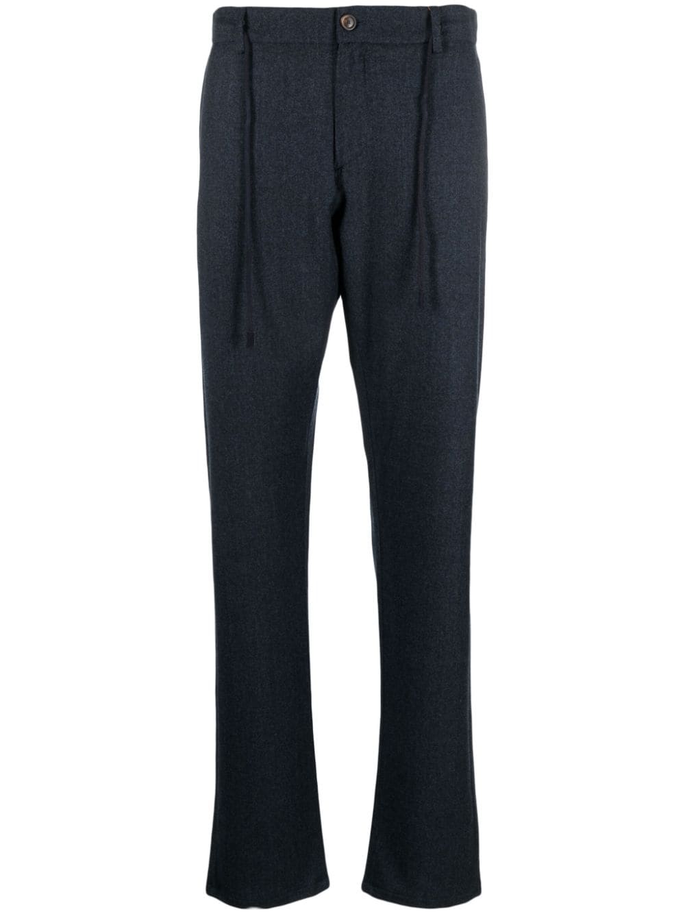 Canali Hose mit Kordelzug - Blau von Canali