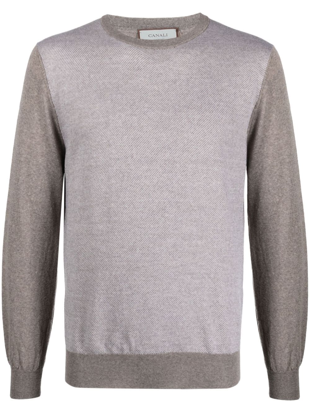 Canali Fein gestrickter Pullover - Nude von Canali