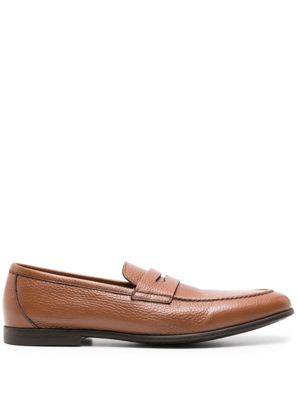 Canali Penny-Loafer aus Leder - Braun von Canali