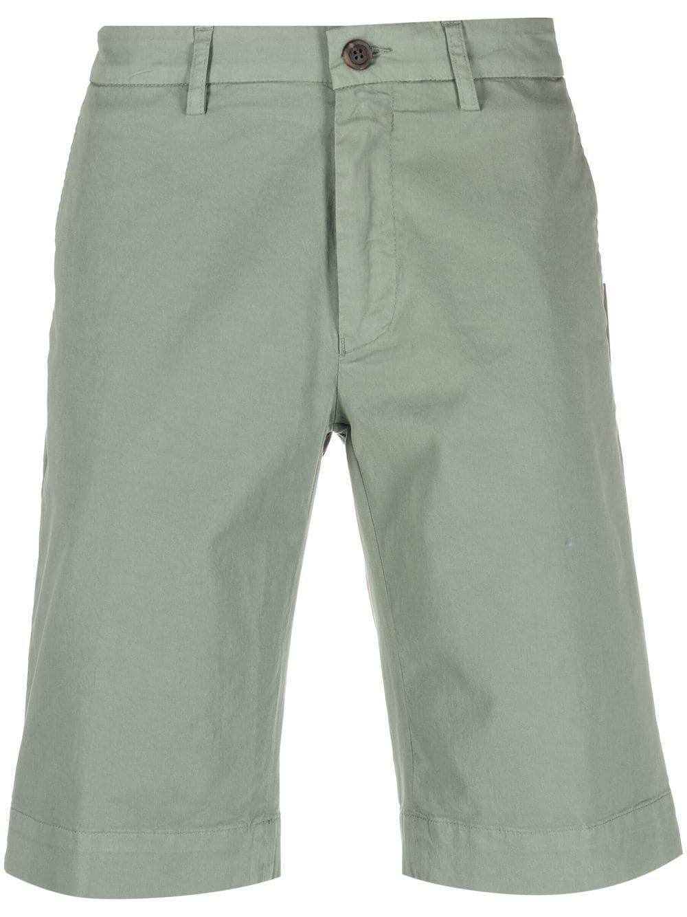 Canali Klassische Chino-Shorts - Grün von Canali