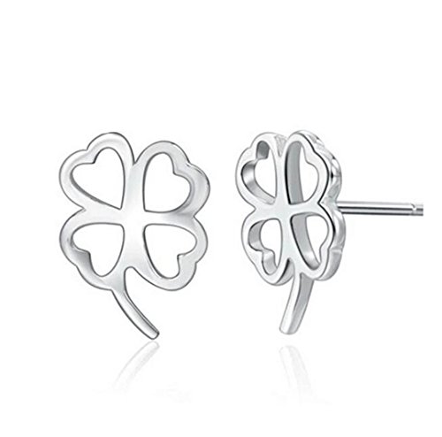 1 Paar Damen Mädchen Ohrringe ohrstecker ohrhänger Silber 925er Sterling Mit Zirkonia Sterne Krone Perle Vielen Stil Studs Party Ohrschmuck,Allergikerfrei,für Frauen Freundin Tochter von Canarea