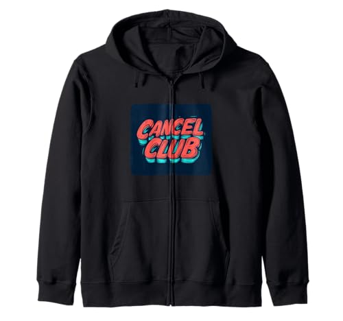 Coole Farbe mit Cancel Club Statement für Jungen und Mädchen Kapuzenjacke von Cancel Outfit