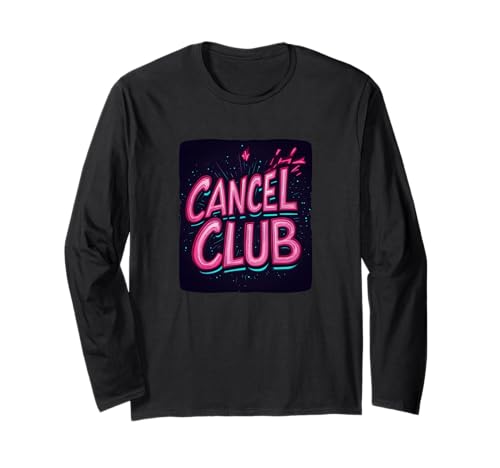 Lustiges Cancel Club Kostüm für Erwachsene und Kinder Langarmshirt von Cancel Outfit