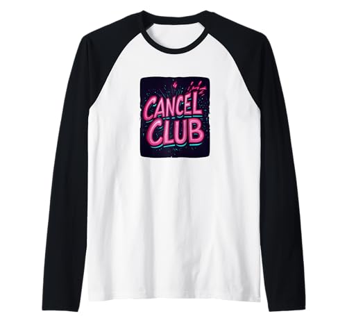 Lustiges Cancel Club Kostüm für Erwachsene und Kinder Raglan von Cancel Outfit
