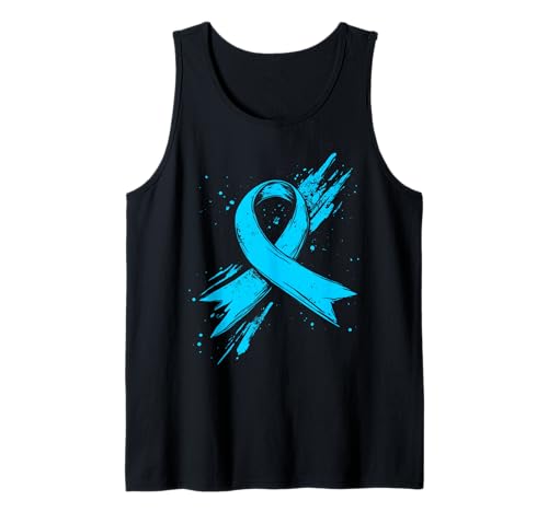 Light Blue Ribbon Prostate Cancer Awareness Men Tank Top Light Blue Ribbon Prostate Cancer Awareness Men Tank Top von Cancer Awareness Clothes For Women and Men