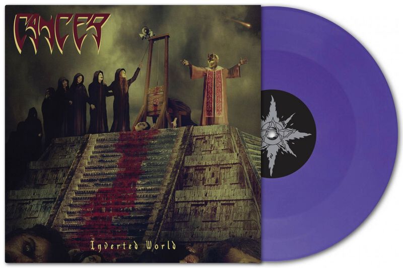 Cancer Inverted world LP multicolor Cancer Inverted world LP multicolor von Cancer