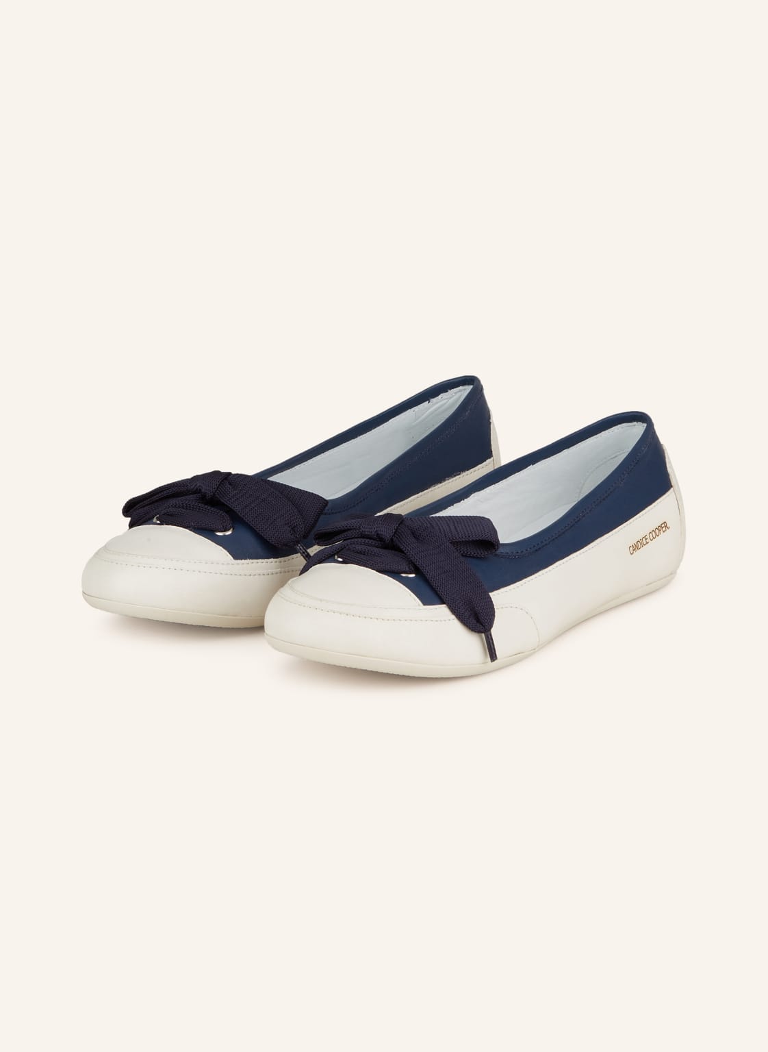 Candice Cooper Ballerinas Candy Bow blau von Candice Cooper