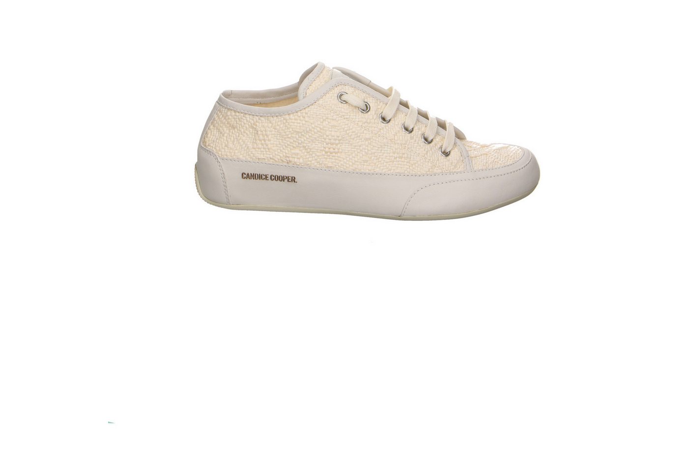 Candice Cooper Candice Cooper Rock Reptil-Prägung Schnürschuhe beige Schnürschuh von Candice Cooper