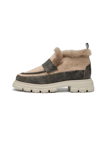 Candice Cooper Damen Chado Easy Fur Warm 2 Sneaker, beige, 39 EU Candice Cooper Damen Chado Easy Fur Warm 2 Sneaker, beige, 39 EU von Candice Cooper