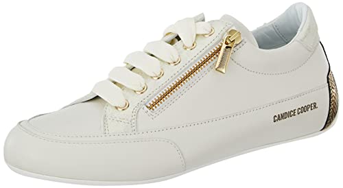 Candice Cooper Damen Rock 1 Zip Chic Oxford-Schuh, Off White Ivory Gold, 35 EU von Candice Cooper