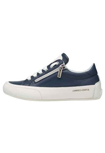 Candice Cooper Damen Rock 1 Zip Chic Oxford-Schuh, White Navy, 35 EU von Candice Cooper