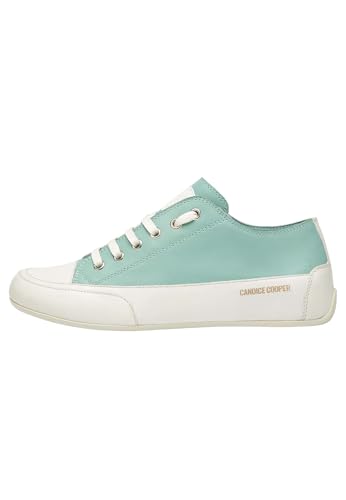 Candice Cooper Damen Rock S Sneaker, Emerald Cream, 34 EU Candice Cooper Damen Rock S Sneaker, Emerald Cream, 34 EU von Candice Cooper