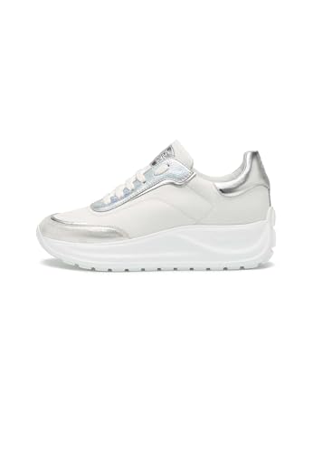 Candice Cooper Damen Spark 010 Oxford-Schuh, Silber Weiß, 39.5 EU Candice Cooper Damen Spark 010 Oxford-Schuh, Silber Weiß, 39.5 EU von Candice Cooper