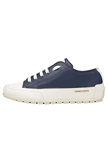 Candice Cooper Sanborn S-Sneakers aus Leder in Vintage-Optik Marineblau 43 von Candice Cooper