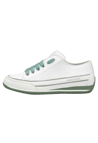 Candice Cooper Janis Strip CHIC S-Sneakers aus Leder-Weiß, weiß 36 von Candice Cooper