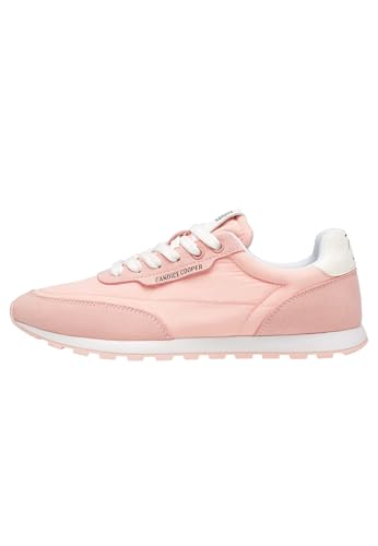 Candice Cooper Plume.-Sneakers aus Veloursleder und Stoff, Rosa 39 von Candice Cooper