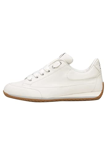 Candice Cooper RUNLO Easy-Sneakers aus Leder in Vintage-Optik, weiß 40 von Candice Cooper