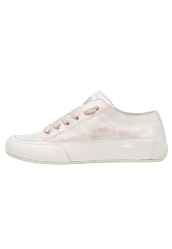 Candice Cooper Rock CHIC S-Sneakers aus Leder, Hellrosa 37 von Candice Cooper