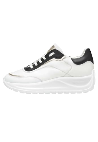 Candice Cooper Spark 010-Sneakers aus Leder-Weiß, Weiß-Schwarz 43 von Candice Cooper