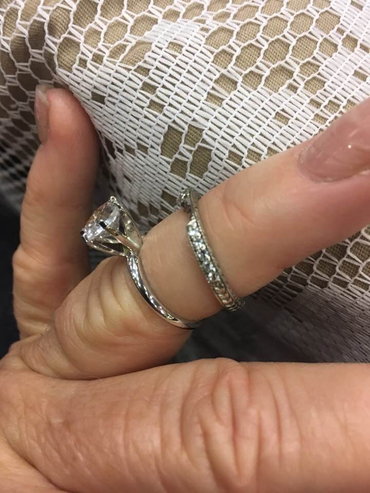 2.25Ct - Sterling Silber Solitär Echter Weißer Saphir von Candiesthings