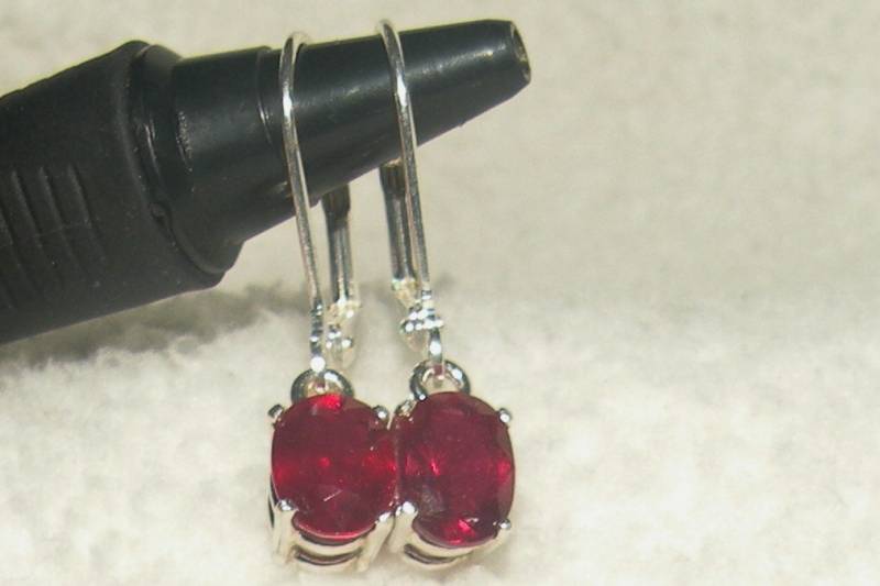 Rubin Ohrringe von Candiesthings