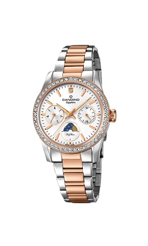 CANDINO Damen Uhr Analog C4688/1 Edelstahl Armbanduhr Fashion Silber UC4688/1 von Candino