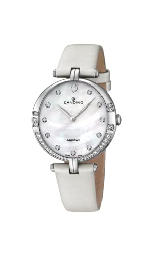 Candino Damen Analog Quarz Uhr mit Leder Armband C4601/1 von Candino