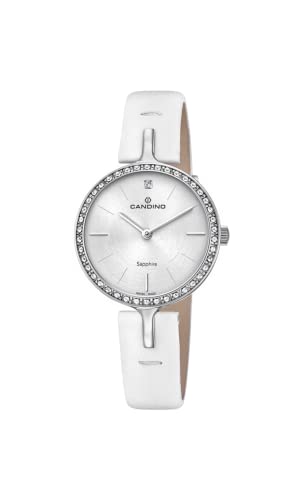 Candino Damen Datum klassisch Quarz Uhr mit Leder Armband C4651/1 von Candino