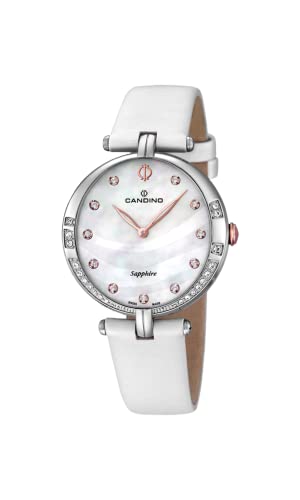 Candino Damen Analog Quarz Uhr mit Leder Armband C4601/2 von Candino