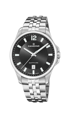 Candino Herrenuhr Edelstahl Silber Classic Armbanduhr UC4764/4 Analoguhr von Candino