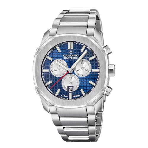 Candino Herrenuhr Edelstahl Silber Sport Armbanduhr UC4746/1 Chronograph von Candino