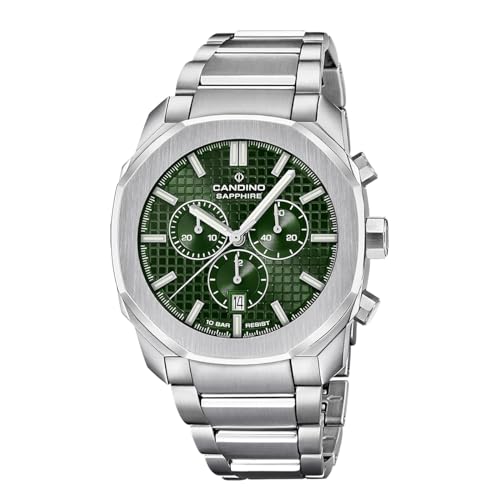 Candino Herrenuhr Edelstahl Silber Sport Armbanduhr UC4746/3 Chronograph von Candino