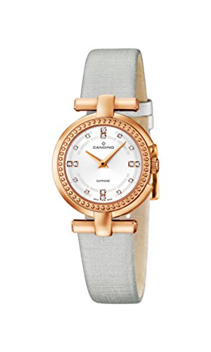 Candino Damen Analog Quarz Uhr mit Leder Armband C4562/1 von Candino