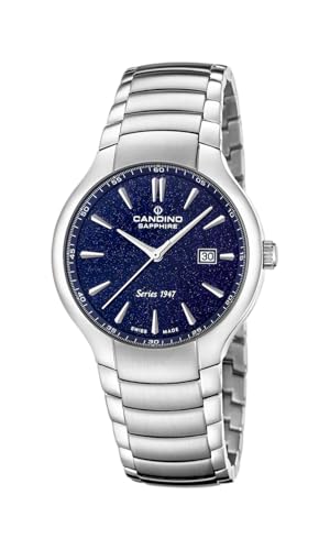 Candino Uhr Für Herren C4792/3 1947 Silber Edelstahl Case SilberEdelstahl Band von Candino