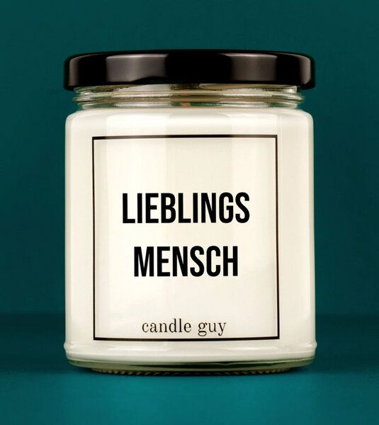 Candle Guy Duftkerze Lieblingsmensch aus Sojawachs von Candle Guy